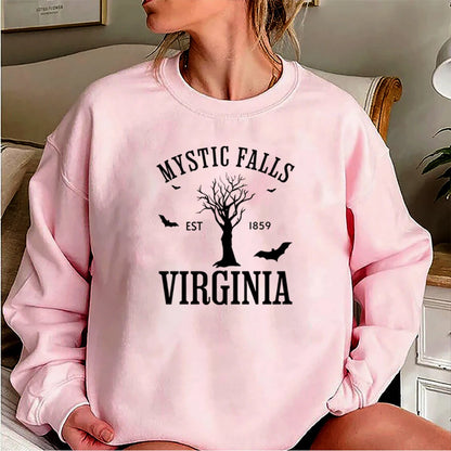 The Vampire Diaries Mystic Falls Virginia Sweatshirt