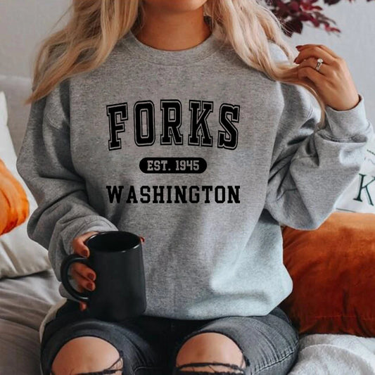 Twilight Forks Washington Sweatshirt