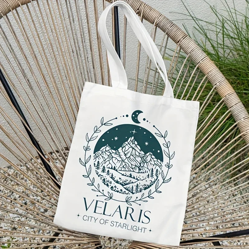 A Court of Thorns And Roses Velaris City Of Starlight Tote Bag