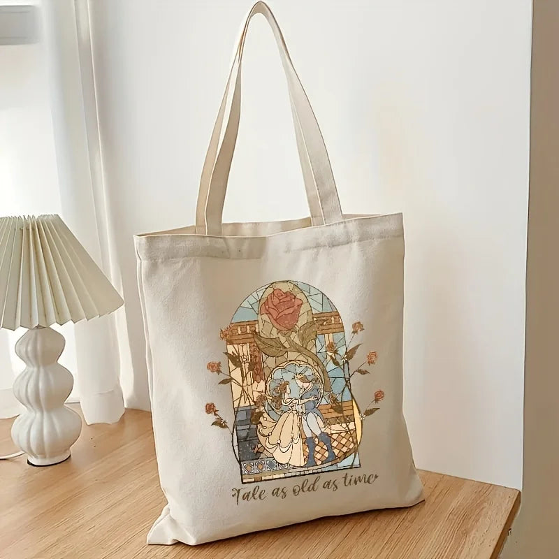 Disney Princess Beauty and the Beast Tale As Old As Time Tote Bag