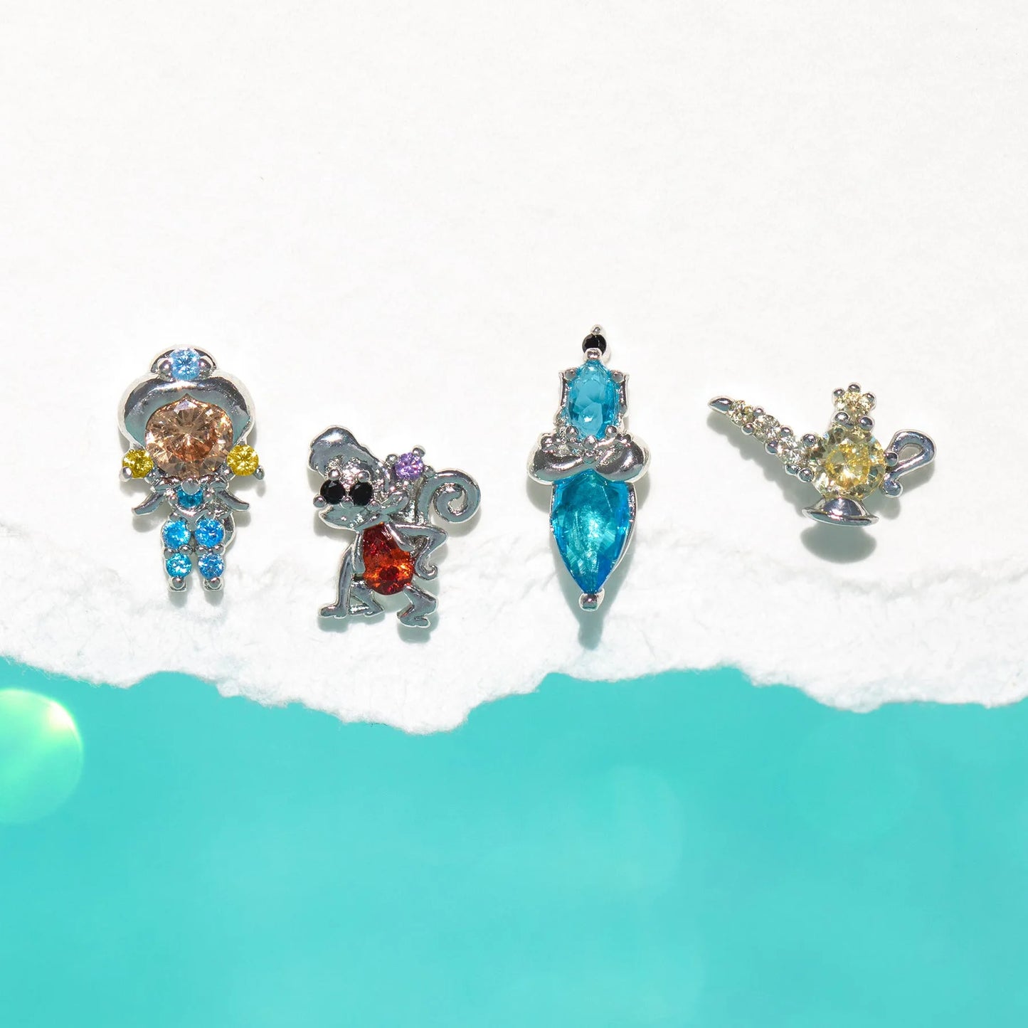 Disney Princess Jasmine 4pcs Earrings