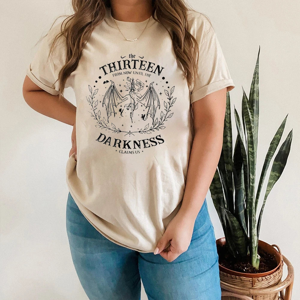 Throne Of Glass The Thirteen Darkness Short Sleeve Top