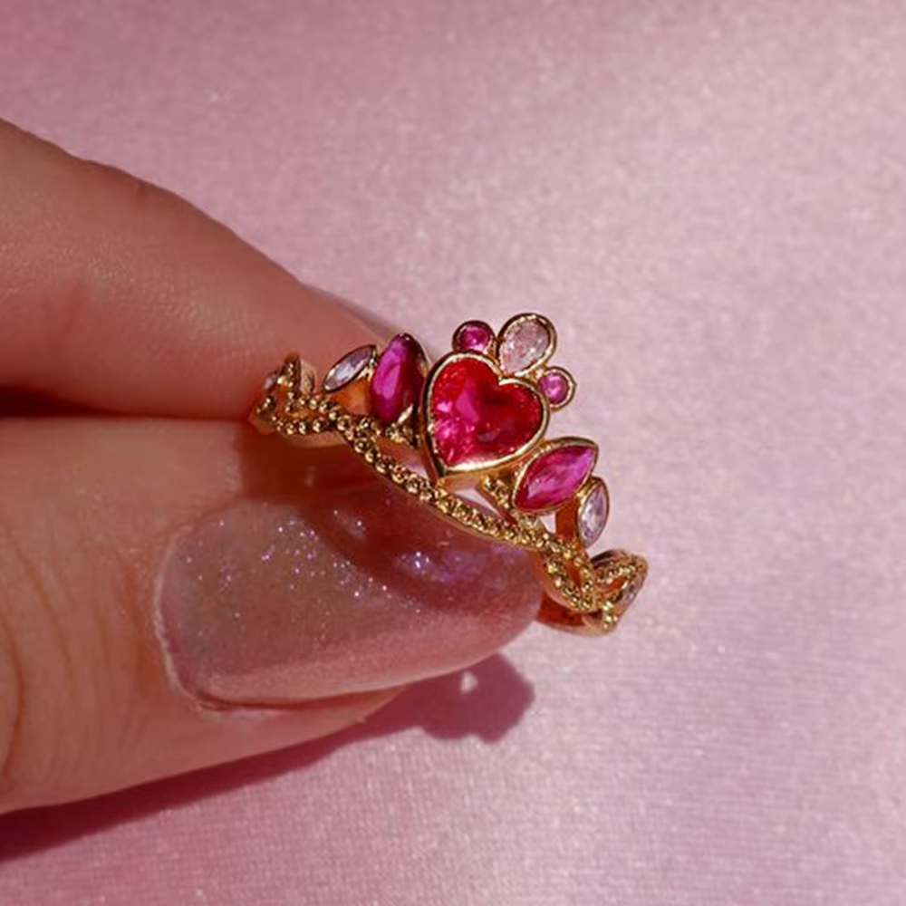 Barbie Princess Charm School Blair Crown Ring