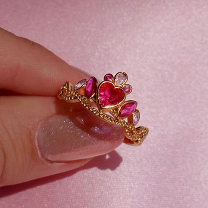 Barbie Princess Charm School Blair Crown Ring