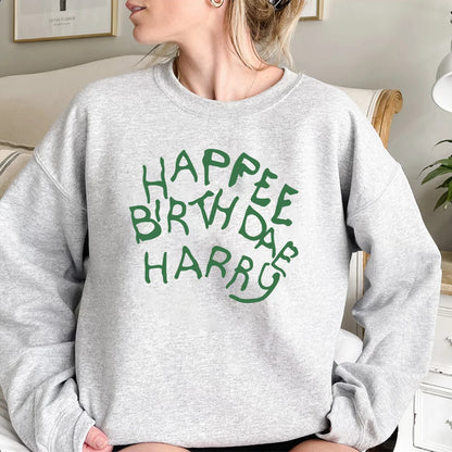 Harry Potter Happee Birthdae Harry Sweatshirt