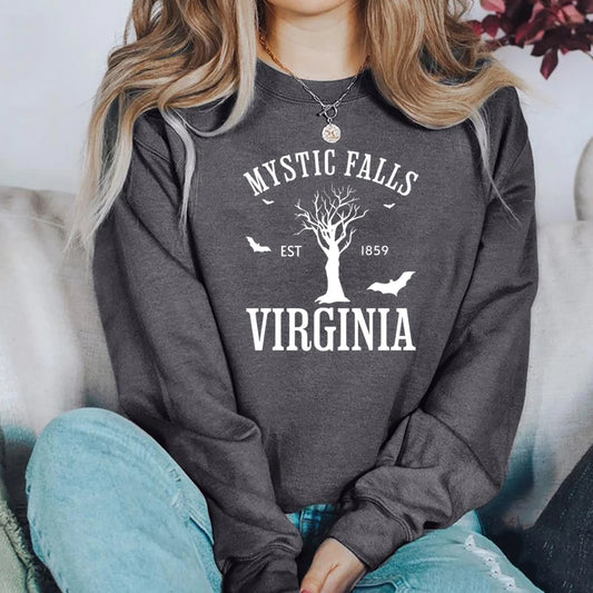 The Vampire Diaries Mystic Falls Virginia Sweatshirt