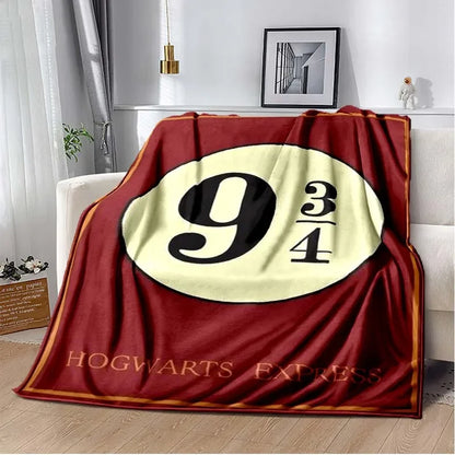 Harry Potter Cartoon Magic Tools Blankets
