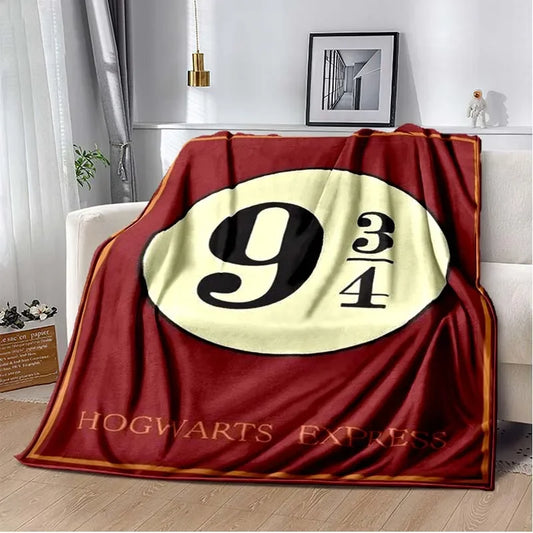 Harry Potter Cartoon Magic Tools Blankets
