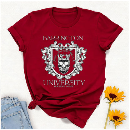 L.O.R.D.S. The Ritual Barrington University Skull Short Sleeve Top
