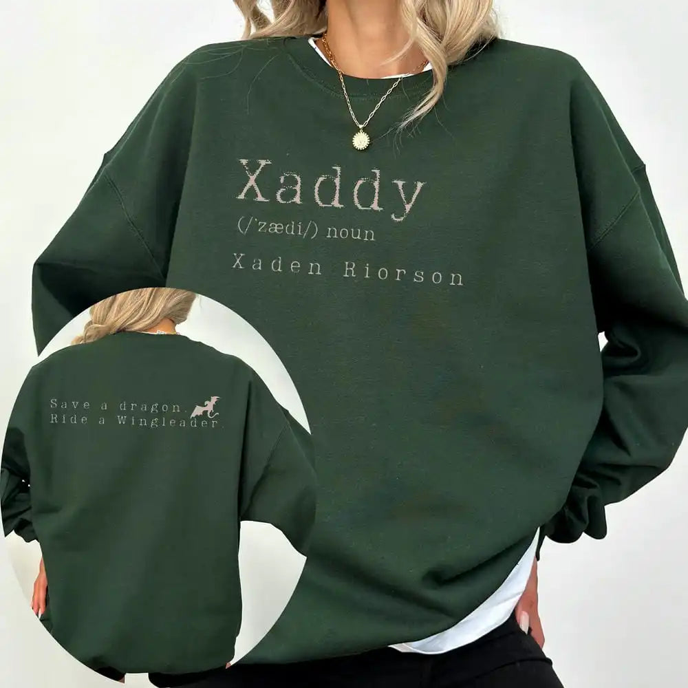 Fourth Wing Xaddy Xaden Riorson Sweatshirt