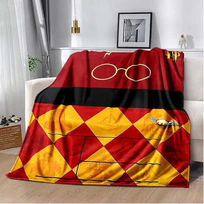 Harry Potter Cartoon Magic Tools Blankets