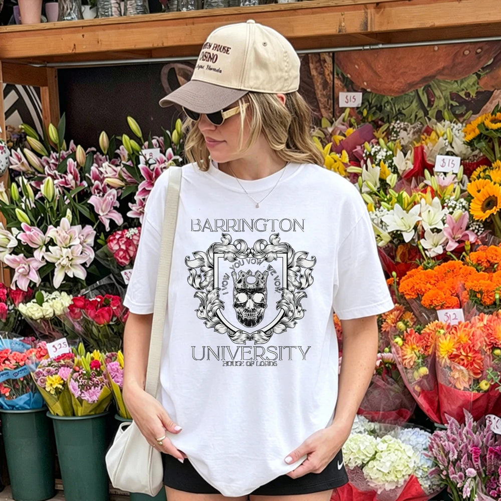 L.O.R.D.S. The Ritual Barrington University Skull Short Sleeve Top