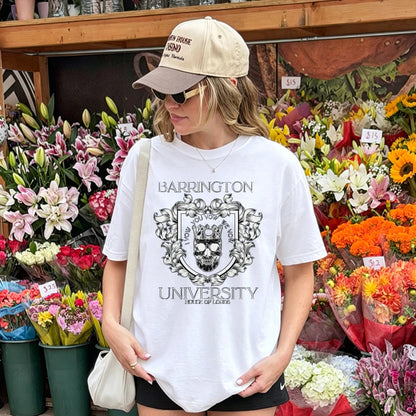 L.O.R.D.S. The Ritual Barrington University Skull Short Sleeve Top