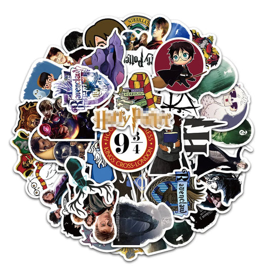 50 or 100pcs Harry Potter Stickers