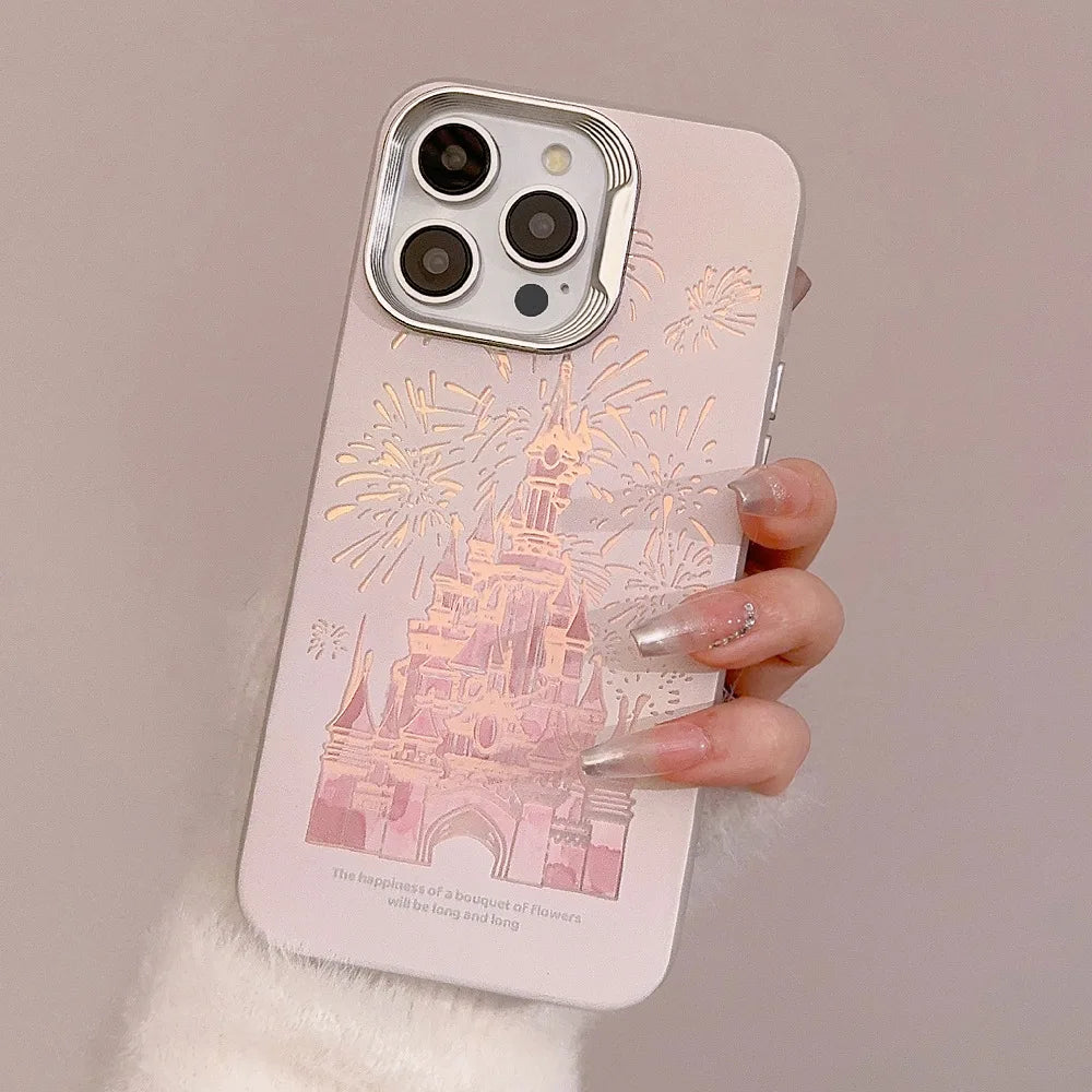 Disney Princess Dream Castle Fireworks Phone Case