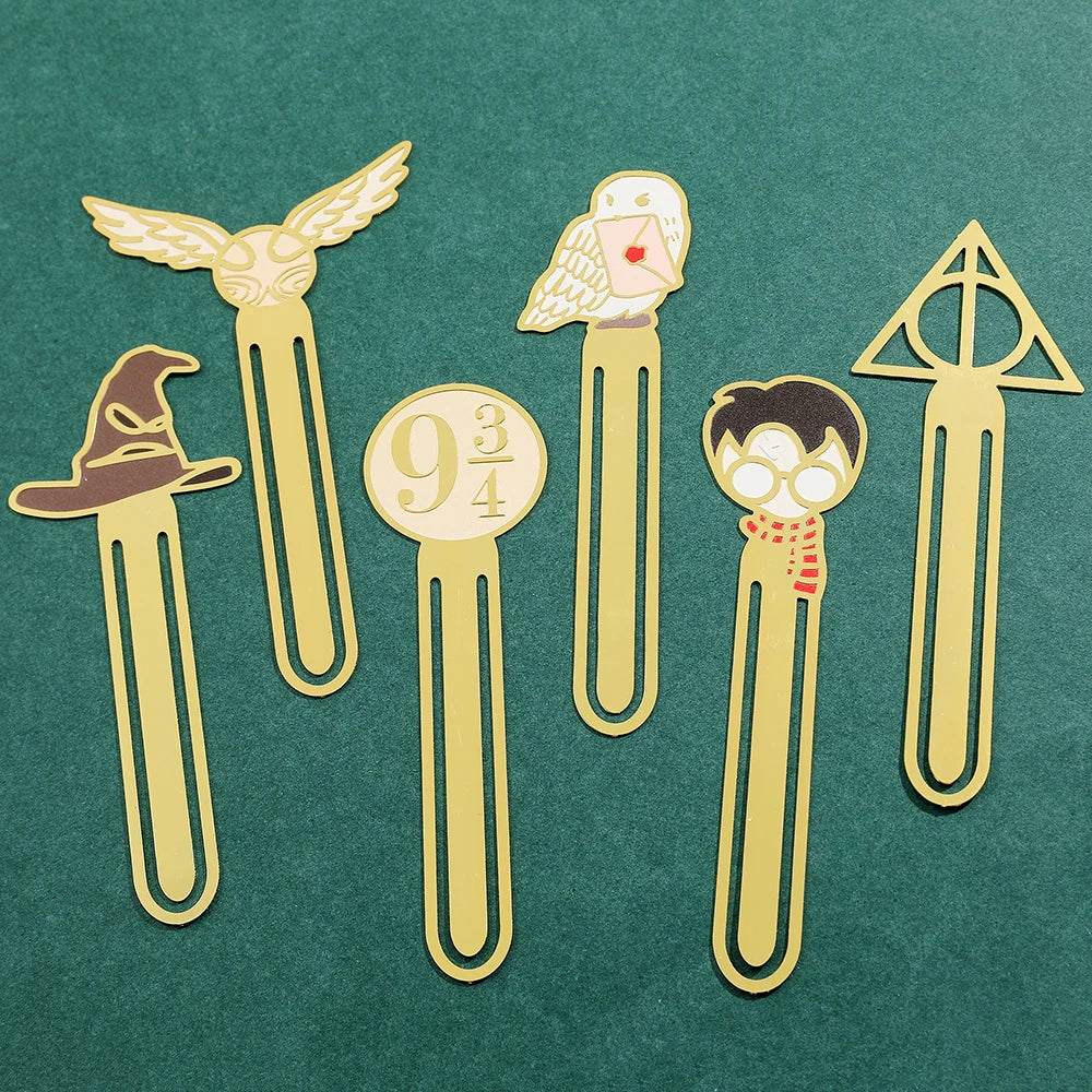 Harry Potter Metal Bookmarks