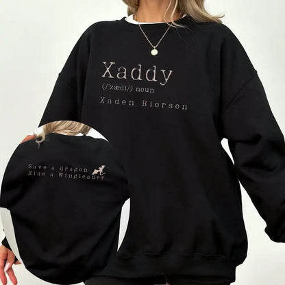 Fourth Wing Xaddy Xaden Riorson Sweatshirt