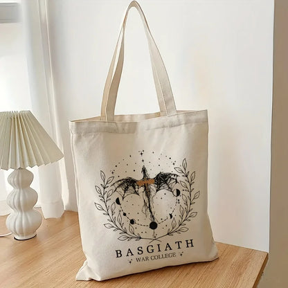 Fourth Wing Basgiath War College Tote Bag