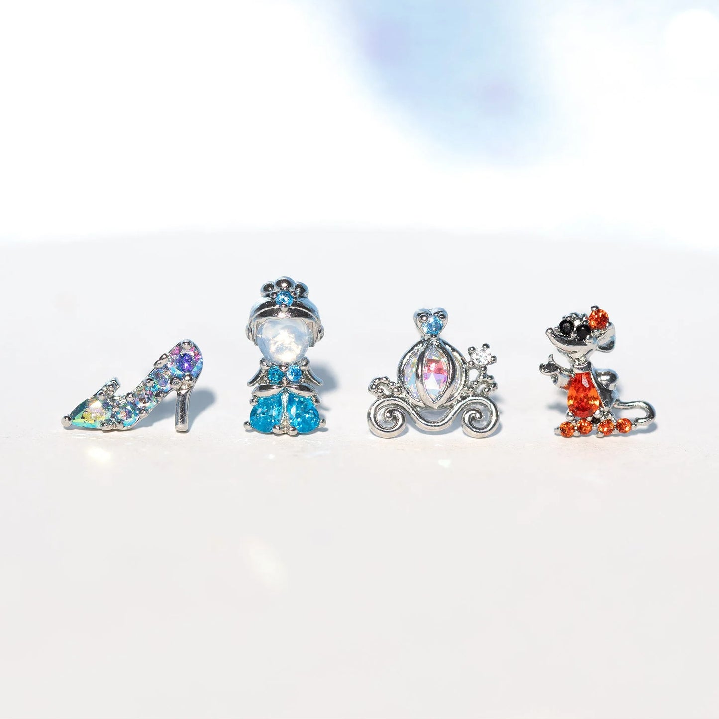 Disney Princess Cinderella 4pcs Earrings