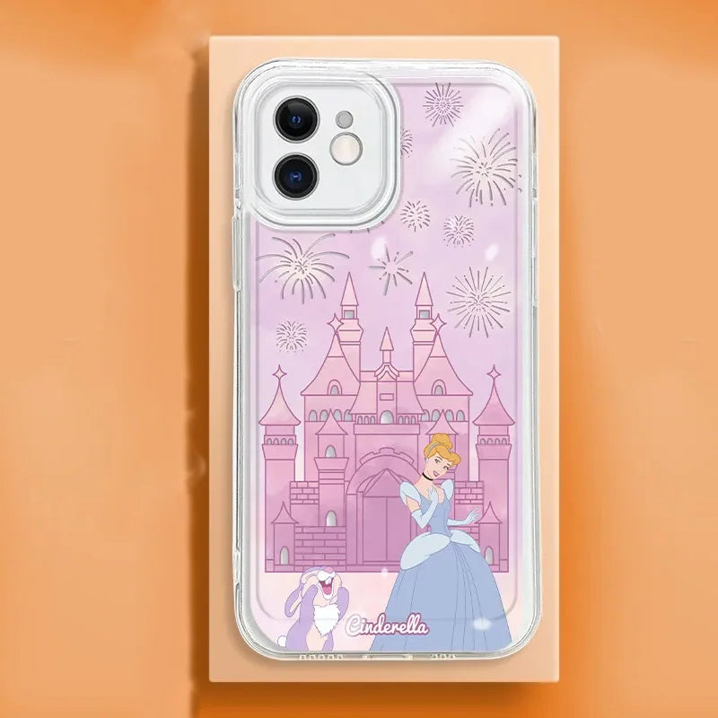 Disney Princess Cinderella Castle Fireworks Phone Cases