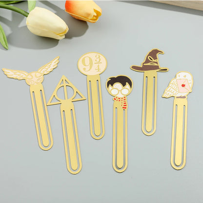 Harry Potter Metal Bookmarks