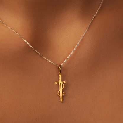 Fourth Wing Sword Necklace