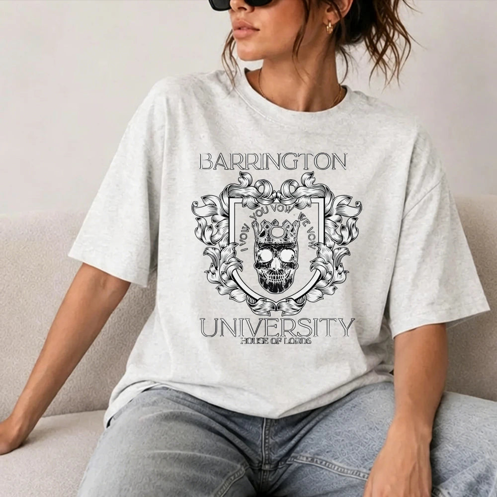 L.O.R.D.S. The Ritual Barrington University Skull Short Sleeve Top