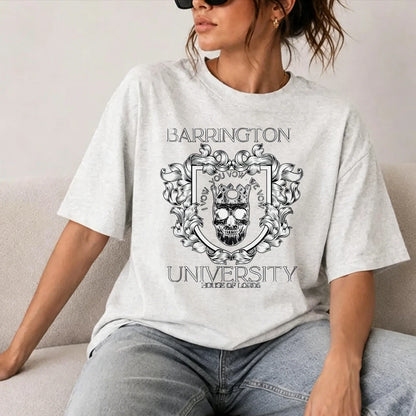 L.O.R.D.S. The Ritual Barrington University Skull Short Sleeve Top