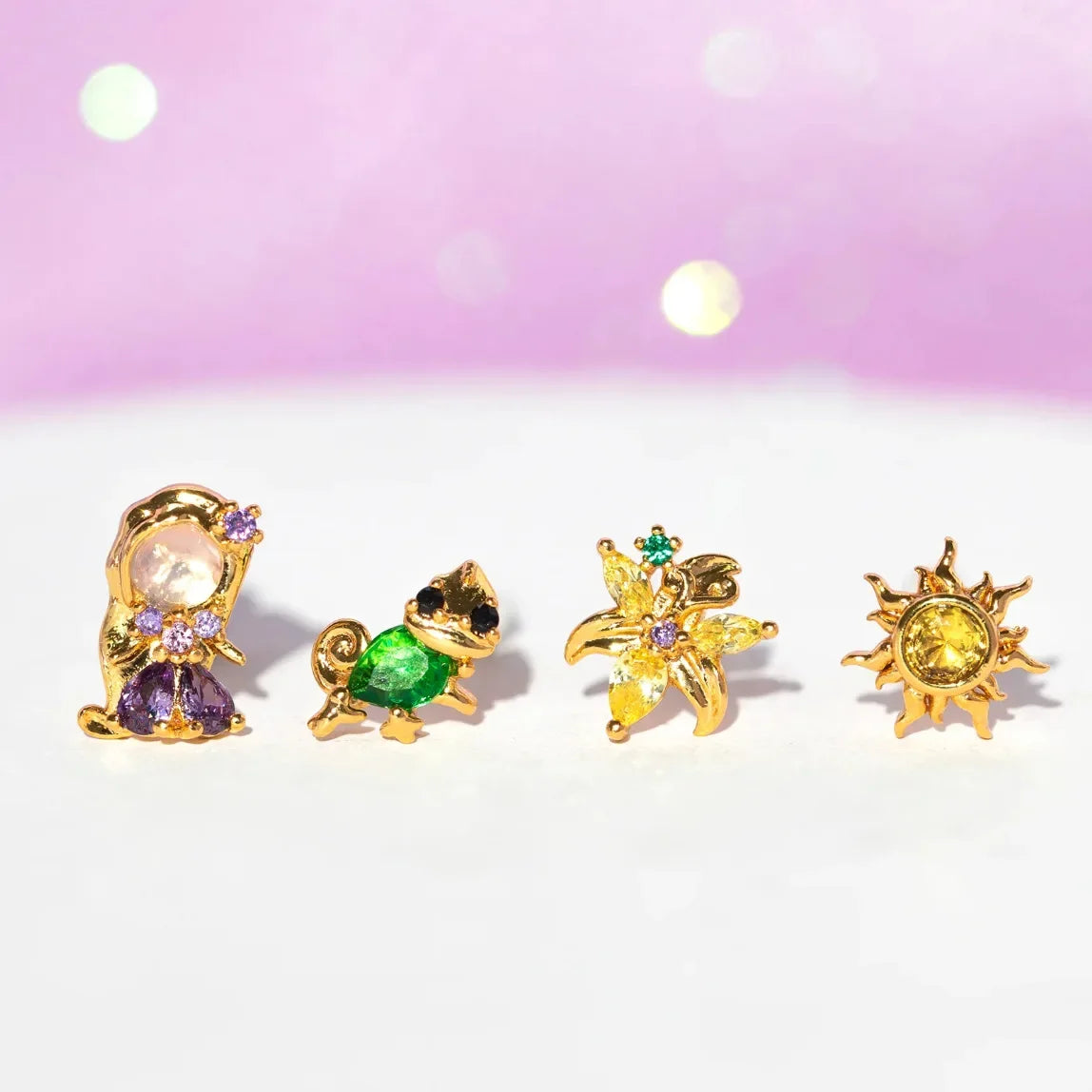 Disney Princess Rapunzel 4pcs Earrings