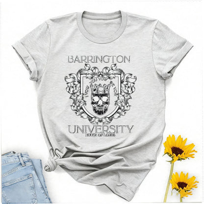 L.O.R.D.S. The Ritual Barrington University Skull Short Sleeve Top