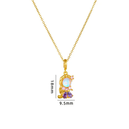 Disney Princess Fairy Tales Pendant Necklaces