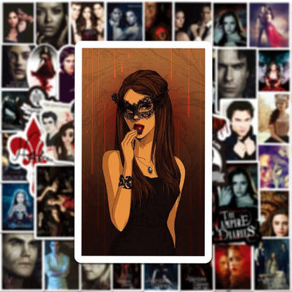 50pcs The Vampire Diaries Stickers