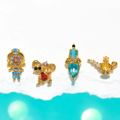 Disney Princess Jasmine 4pcs Earrings