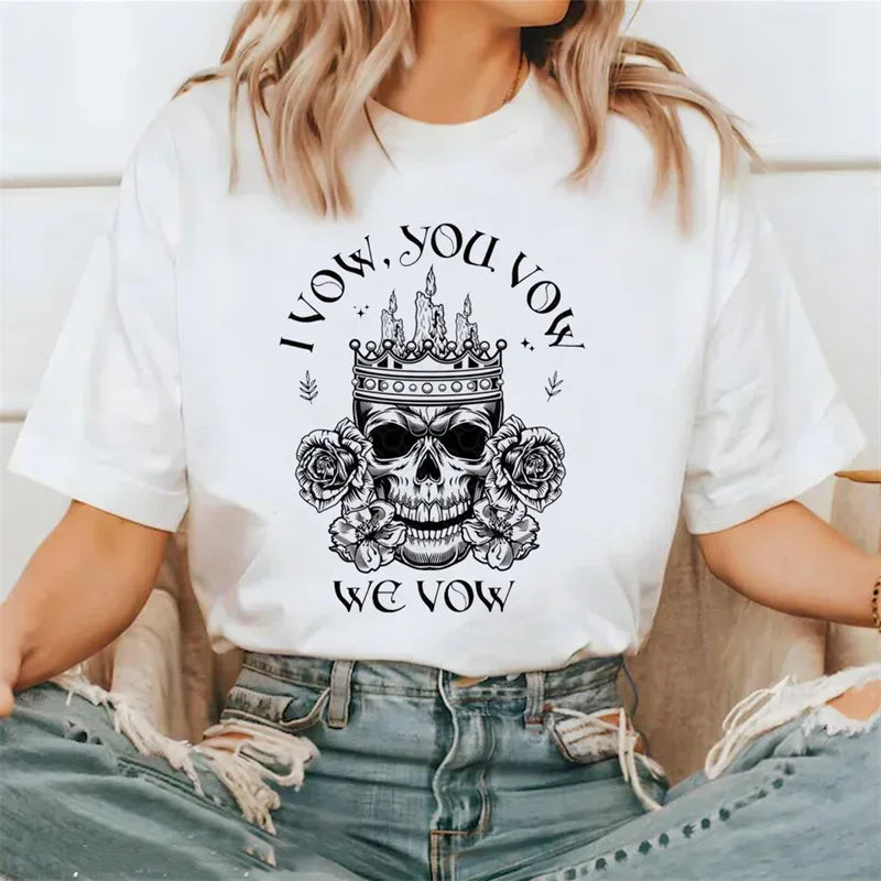 L.O.R.D.S. The Ritual I Vow You Vow We Vow Skull Short Sleeve Top