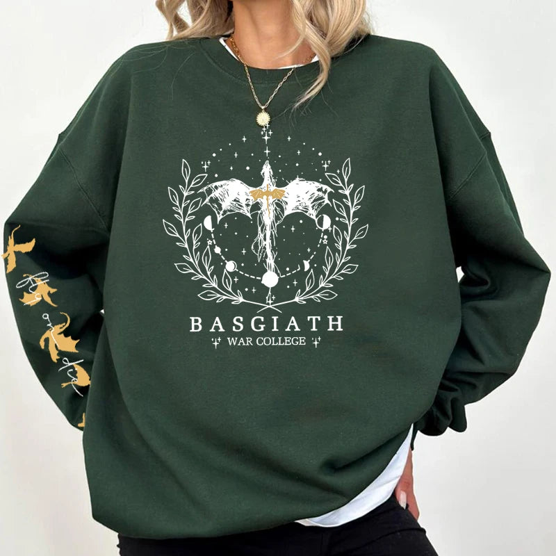 Sudadera de la Escuela de Guerra Basgiath del Cuarto Ala