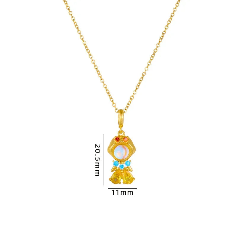 Disney Princess Fairy Tales Pendant Necklaces