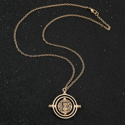 Harry Potter Hogwarts Hourglass Time Converter Necklace