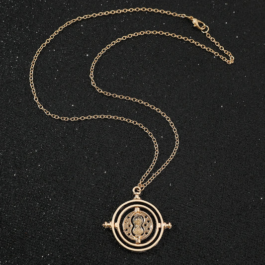 Harry Potter Hogwarts Hourglass Time Converter Necklace