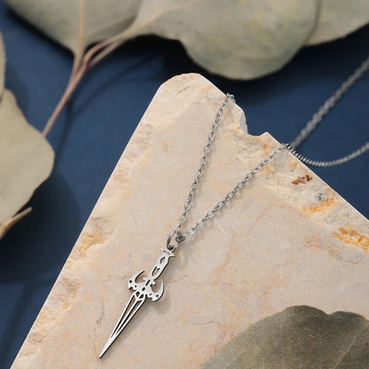 Throne Of Glass Dagger Necklace