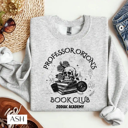 Zodiac Academy Professor Orion's Book Club Sweatshirt