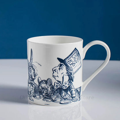 Disney Alice In Wonderland Mad Hatter The March Hare Ceramic Mug