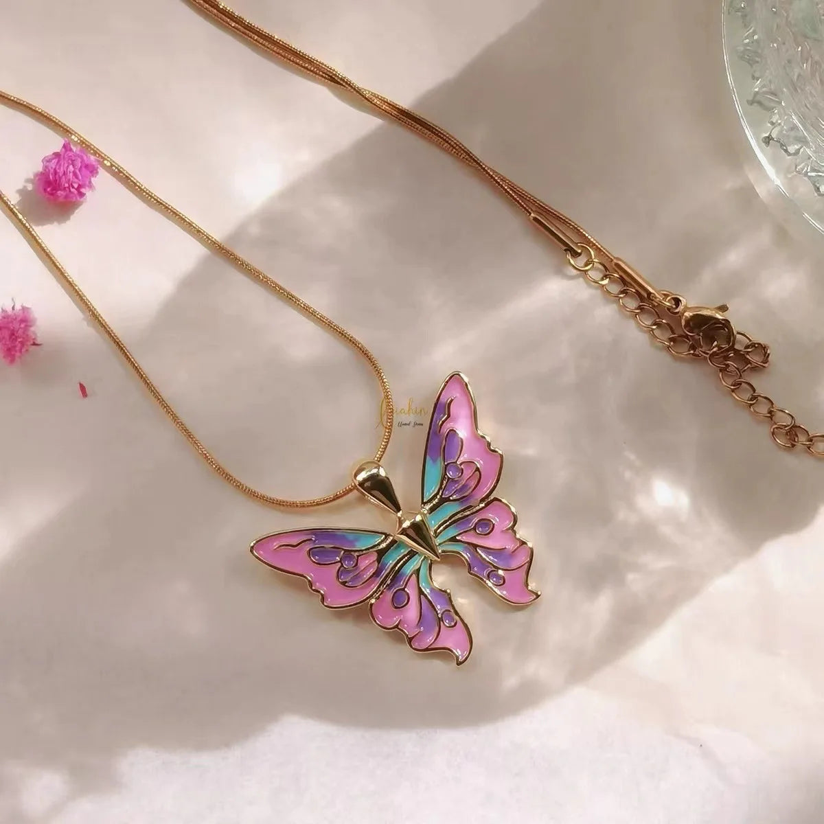 Barbie Fairytopia Magic of the Rainbow Butterfly Necklace