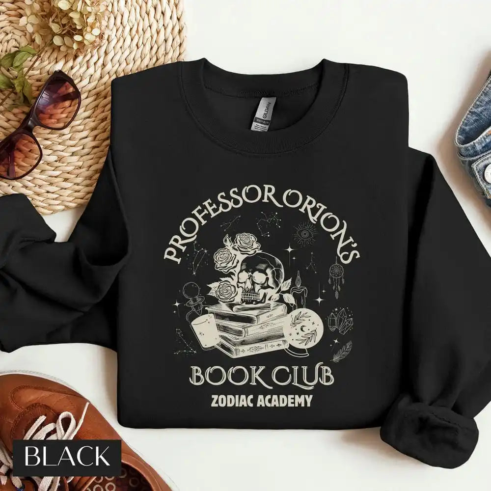 Zodiac Academy Professor Orion's Book Club Sweatshirt