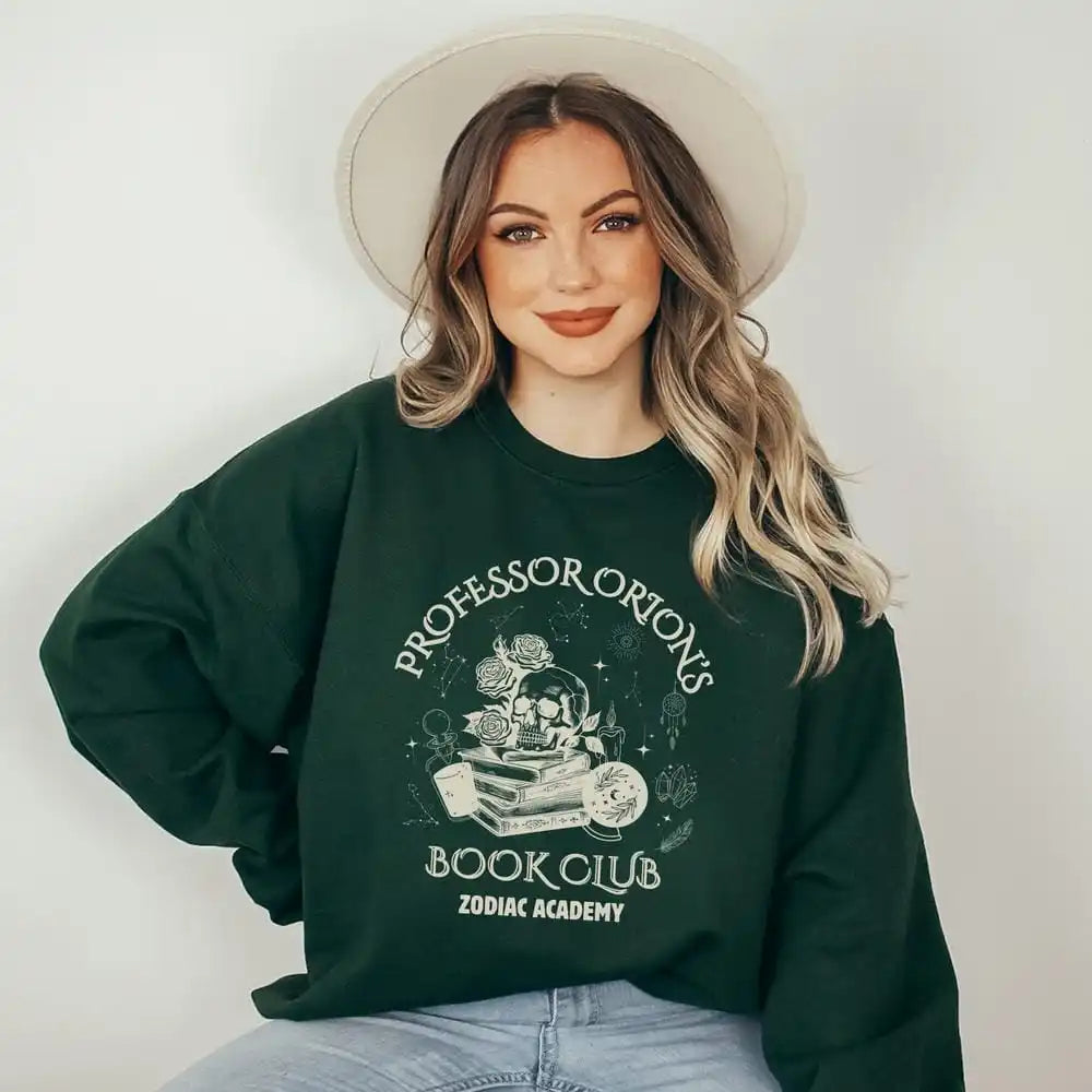 Zodiac Academy Professor Orion's Book Club Sweatshirt