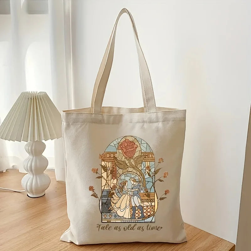 Disney Princess Beauty and the Beast Tale As Old As Time Tote Bag