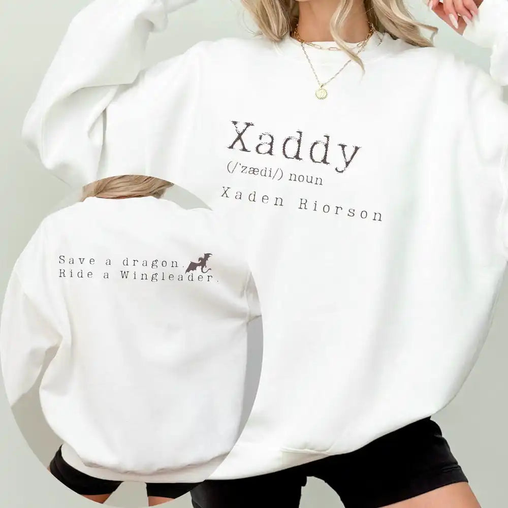 Fourth Wing Xaddy Xaden Riorson Sweatshirt