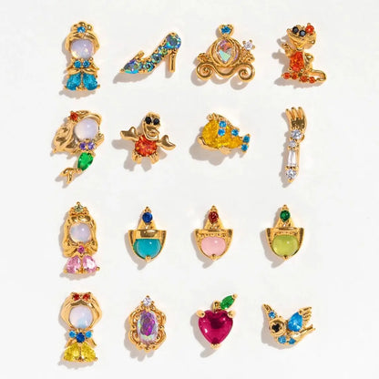 Disney Princess Cinderella 4pcs Earrings