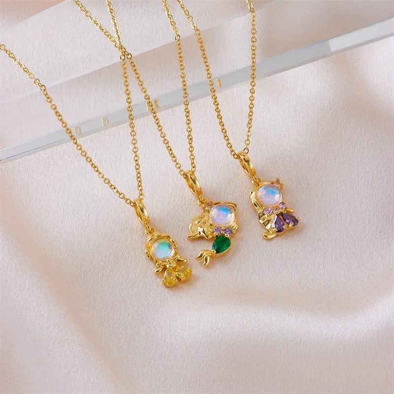 Disney Princess Fairy Tales Pendant Necklaces