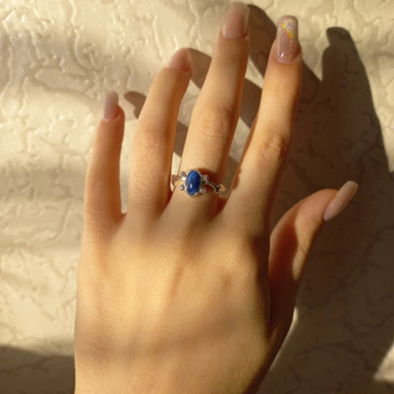 The Vampire Diaries Lapis Lazuli Daylight Rings