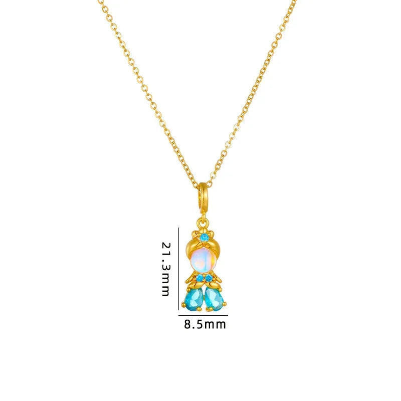 Disney Princess Fairy Tales Pendant Necklaces